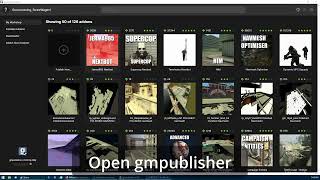 extracting gmod addons : gmpublisher