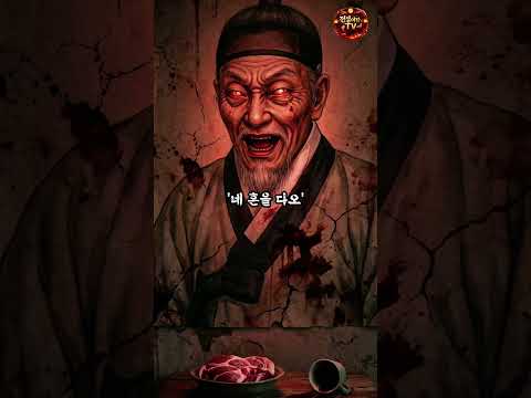 "아가, 내게 피를 다오..." 초상화 속 그림이 살아 움직인다! 😱 #쇼츠 #shorts #공포 #미스터리 #야담 #전설의고향