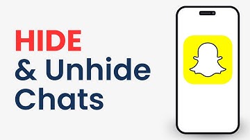 How to Hide & Unhide Chats on Snapchat