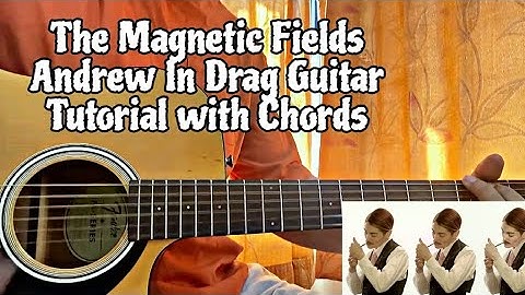 Andrew In Drag - The Magnetic Fields // Guitar Tutorial with Chords (How to play)