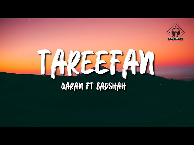 QARAN ft Badshah  - Tareefan (Lyrics) Veere Di Wedding class=