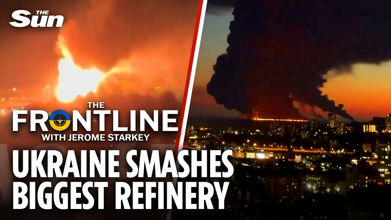 Ukraine hits Russia's largest refinery in HUGE 2,500km strike + Ukraine defeats Putin's offensive