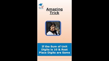 #vbacus Multiplication of 2 Digit Numbers When Sum of Unit Digit is 10 & Ten