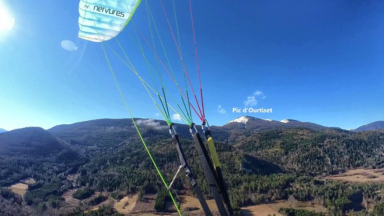 Marche & Vol Pic d'Ourtiset 1934 m Pays de Sault Aude