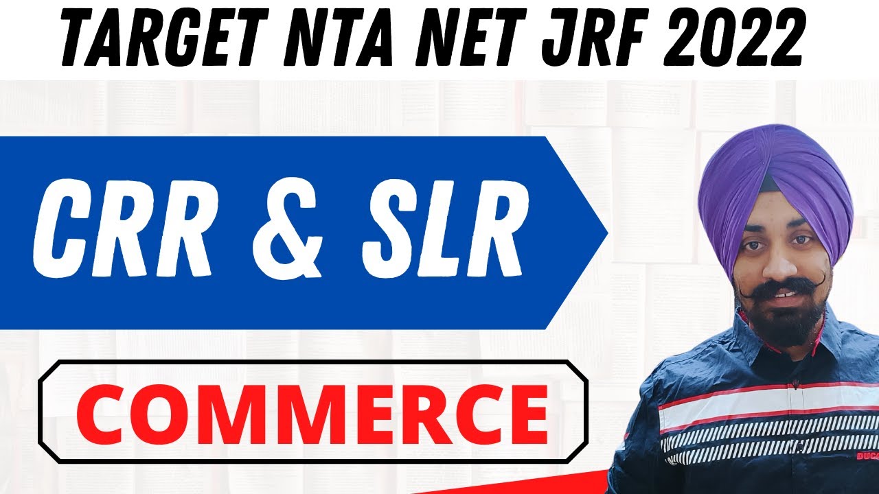 CRR SLR II Commerce Concepts By Talvir Singh YouTube