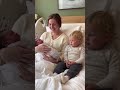 Baby Meets Newborn Brother And Isn T Impressed mp3