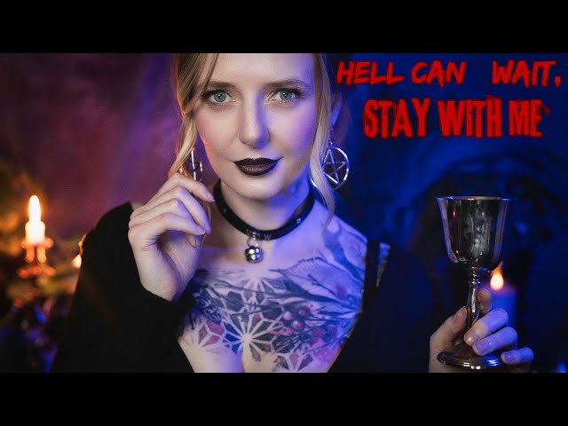 ASMR Flirty Goth Girl Summons a Demon, she is obsessed