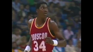Full Hakeem Olajuwon's First NBA Game Guide