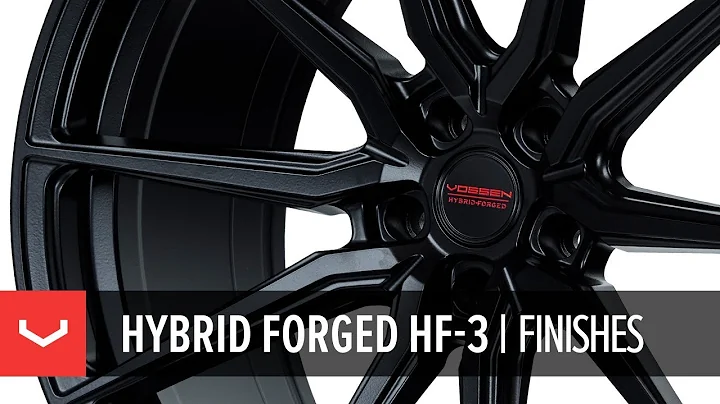 Vossen HF-3 Wheel Finishes | Vossen's All-new Hybrid Forged Series Wheel