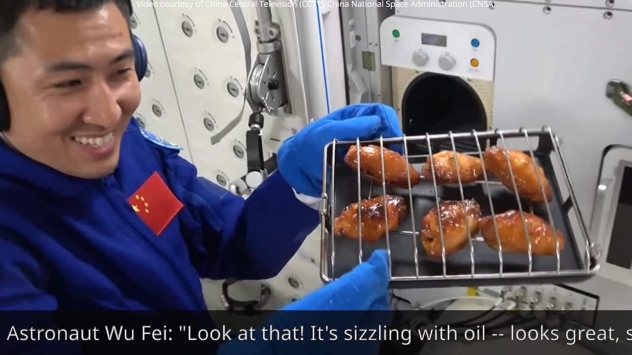 Hot Air Oven on the China Space Station