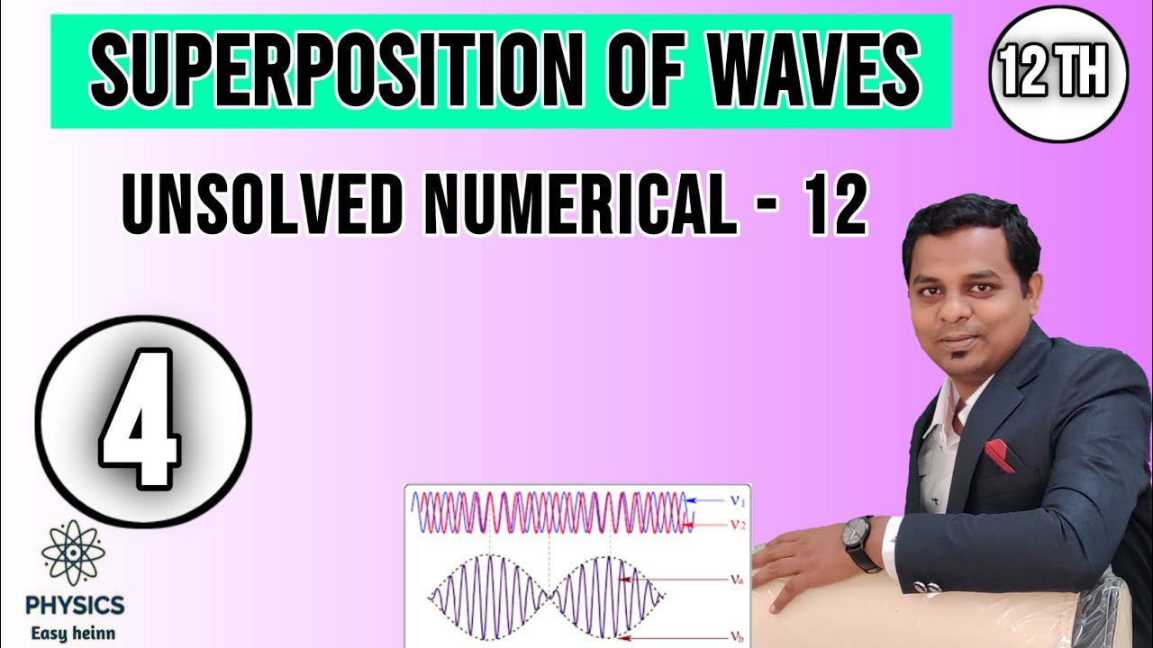 Superposition of waves textbook unsolved Numerical - 12 | Maharashtra ...