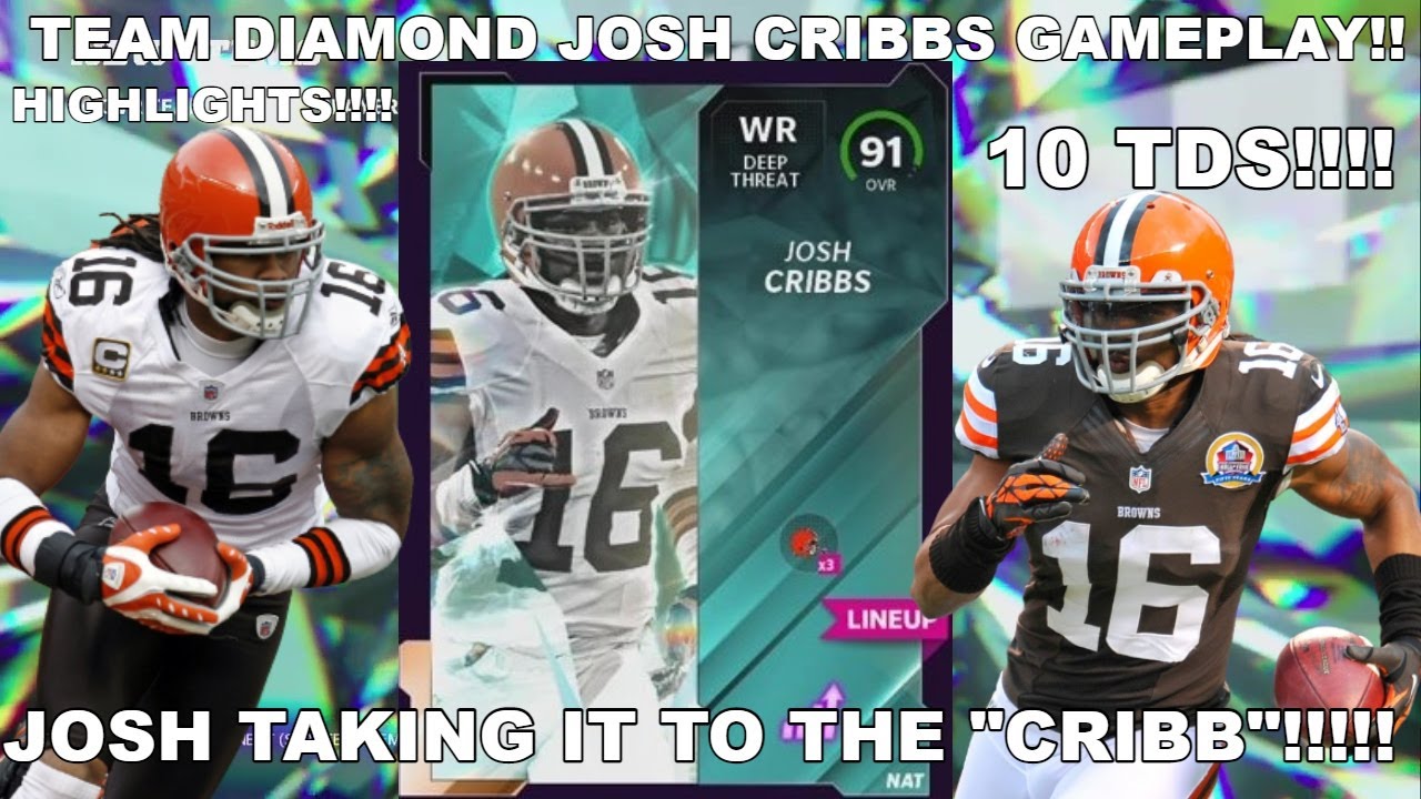 TEAM DIAMONDS JOSH CRIBBS GAMEPLAY!!! (10 TDS!!!) YouTube