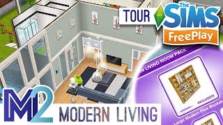 Sims FreePlay - Rumah Hunian Modern (Desain Orisinal) screenshot 3