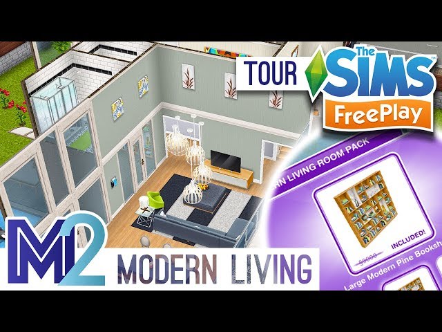 Sims Freeplay Modern Living House