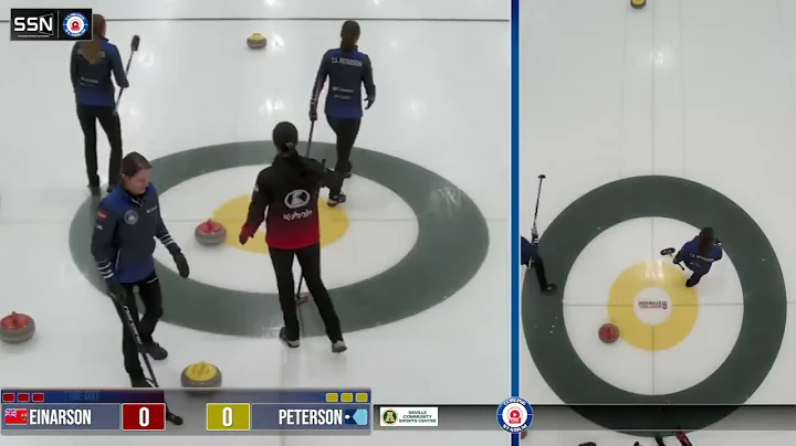 FEATURE  Kerri Einarson vs  Tabitha Peterson   Draw 8   Saville Shootout 9 1
