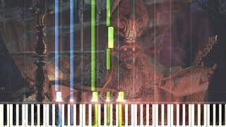 Video thumbnail of "Deacons of The Deep - Piano/Organ & Violin [SHEET MUSIC] (Dark Souls 3) [synthesia]"