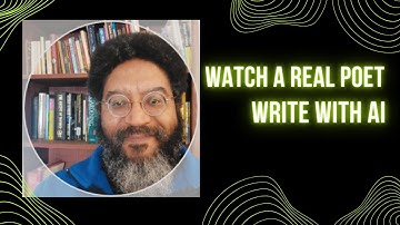 Watch a real poet write a poem with AI!