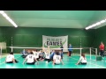 2017 Pajulahti Games   HUN v RUS1   #sittingvolleyball