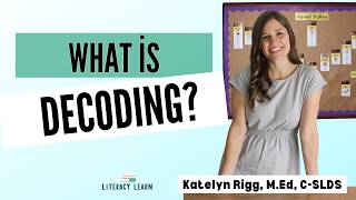 What is Decoding | Literacy Foundations | Phonemic Awareness, Blending & Alphabetic Principle