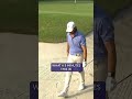 Tommy Fleetwood WORLD CLASS bunker shot 👌