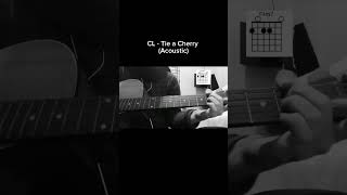 CL - Tie a Cherry #acousticguitar #shortstutorial #cl