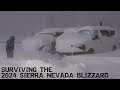 Surviving HUGE Blizzard in Truckee California - Life in a 4x4 Van image