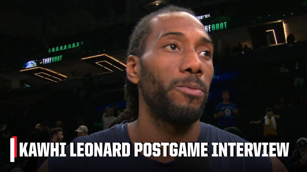 Kawhi Leonard details how he set the tone in Clippers’ win vs. Timberwolves | NBA on ESPN