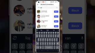 How to Block Comments from a Specific Person on Instagram #shorts
