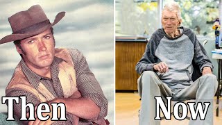 RAWHIDE 1959 Cast THEN & NOW 2022, The actors have aged horribly!!