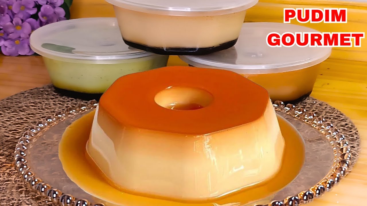 Curso grátis de Pudim Gourmet - Aquela receita caríssima da internet!