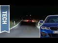 Laserlicht & adaptive LED-Scheinwerfer mit Selective Beam im 3er BMW (G20) im Test/Nachtfahrt