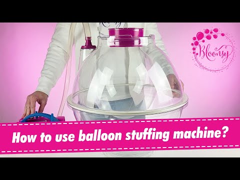 How to use Bloonsy Balloon Stuffing Machine? - Clear bobo balloons