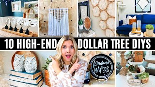 IMPRESS EVERYONE with 10 HIGH END DOLLAR TREE DIYs - All New Projects!