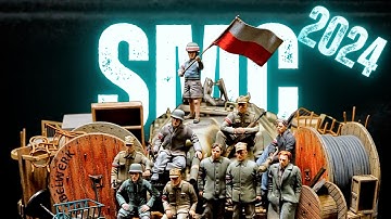 SMC 2024 - 130+ 4K photos of dioramas and armored vehicles, ships and figures from the show