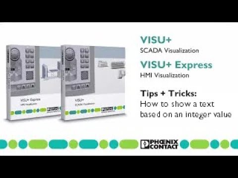 How to show an integer value in a textbox with Visu+ or Visu+ Express | HMI Software Tips & Tricks