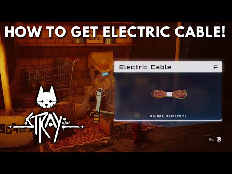 STRAY - How to get Electric Cable for Grandma! | Full Walkthrough (Stray Guide)