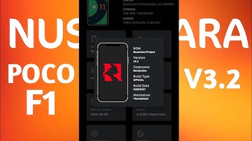 Nusantara Project official v3.2 for poco f1 || nusatara project latest build ||