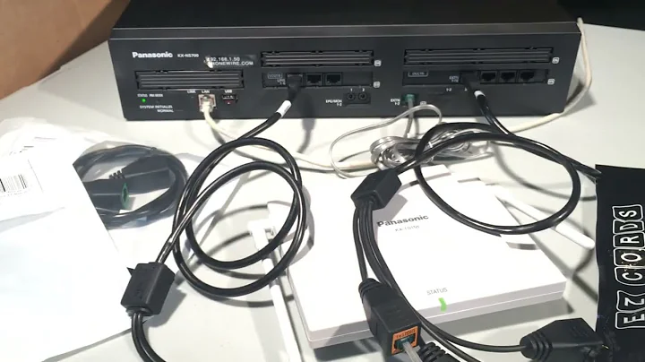 Installer Series - 03 Making Connections to Panasonic NS hybrid PBX