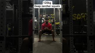 120KG Zercher Squat (Full Depth) | Core Destroyer