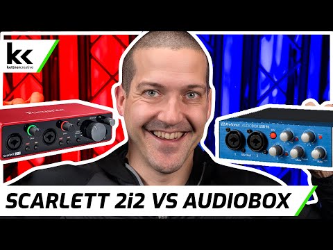 Focusrite Scarlett 2i2 VS PreSonus Audiobox USB 96