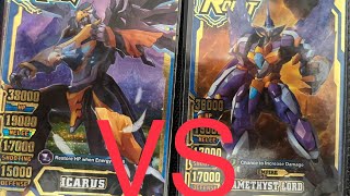 Hero of robots Galaxy Epoch Ver 3 Icarus Vs. Amesthy Lord