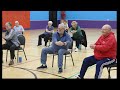 Chair yoga at the Grand Island YMCA