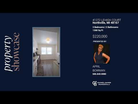 41272 Lehigh Court, Northville, MI home video tour