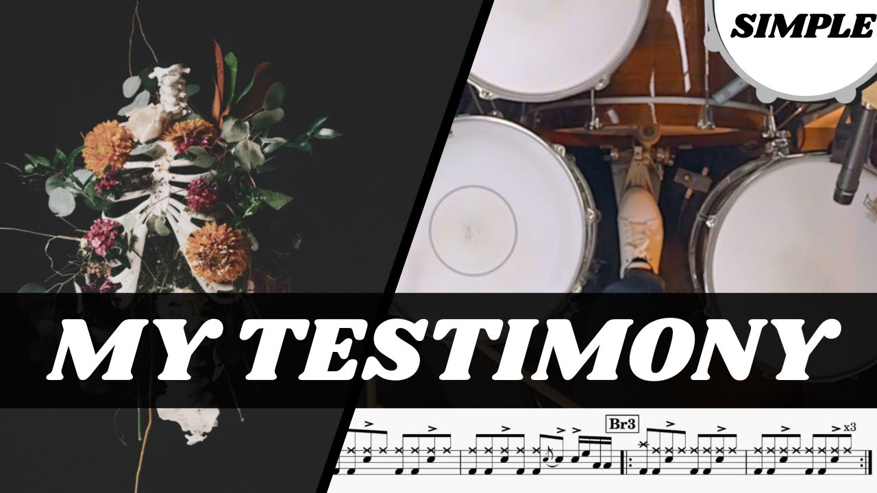 Simple Drums for My Testimony by Elevation