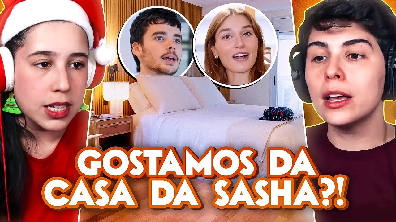 TOUR PELO APARTAMENTO DA SASHA! | React