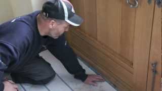 Fitting An Oak Floor - Position Of The First Board
