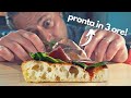 COME FARE LA PIZZA IN TEGLIA PRONTA IN 3 ORE, SENZA IMPASTARE