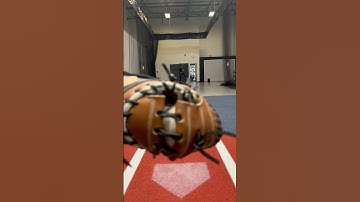 Catchers POV of a professional pitcher!!! #baseball #baseballlife #baseballseason #baseballplayer