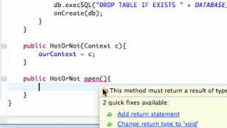 Android Application Development Tutorial   115   Opening SQLite database to write   YouTube Wealth