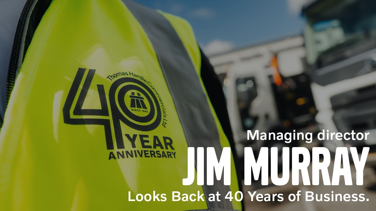 Thomas Hardie Commercials Director Looks back on 40 Years in Business.